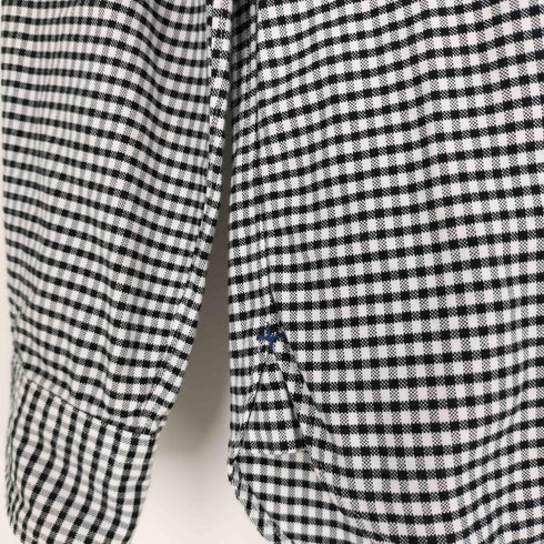 ビームスプラス BEAMS+ リネン ギンガム チェック ボタンダウン シャツ メンズ JPN:S